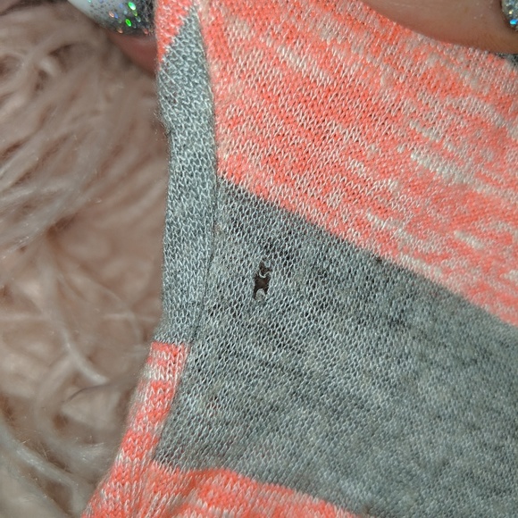 Small one clothing Orange and Gray Crop Top - Picture 2 of 3